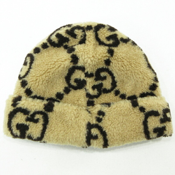 Gucci Boa Knit Cap Beige - Picture 5 of 9